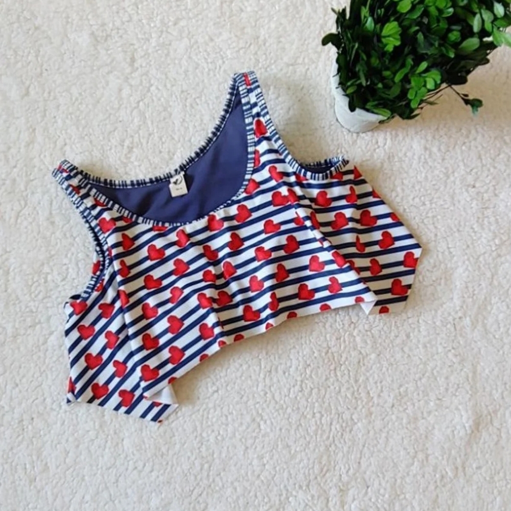 NWOT Limeapple women's swim tank top size 16